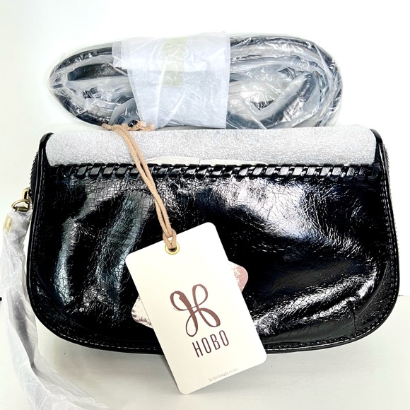 Hobo Quill Leather Whipstitched Crossbody - Picture 7 of 8